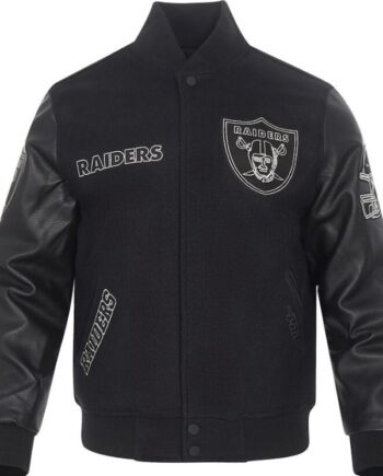 Men’s Las Vegas Raiders Pro Varsity Jacket