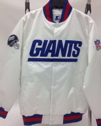 New York Giants Color Rush White Jacket