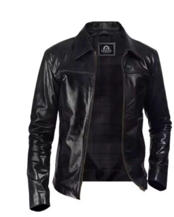 Men Mystical Leather Jacket