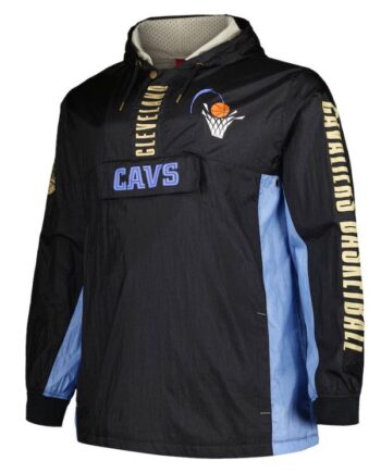 Men’s Cleveland Cavaliers Team OG 2.0 Anorak Hoodie Jacket.