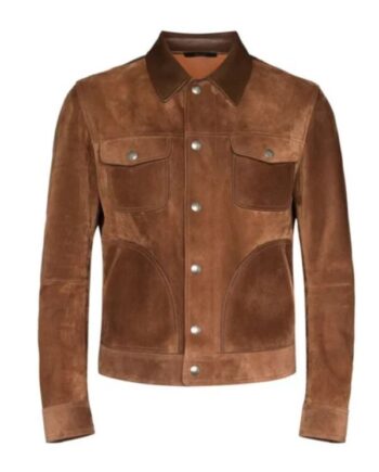 Men's Suede Leather Jacket