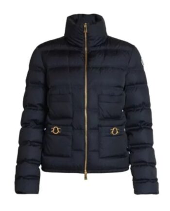 Women’s Navy Blue Down Jacket.